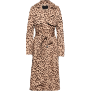 leopard maxi coat - Jakne in plašči - 