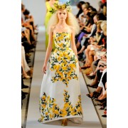 Oscar De La Rente Dress - Catwalk - 