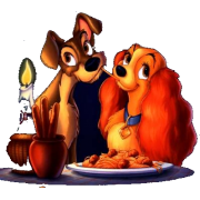 Lady and the tramp - Ilustrationen - 