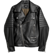 man leather jacket - Jaquetas e casacos - 