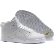 Mens All White Supra Skytop 3  - Classic shoes & Pumps - 