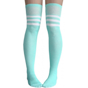 mint thigh high socks - Uncategorized - 