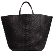 Black Snakeskin Bag - Bolsas - 
