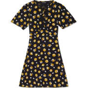 missselfridge Ditsy Tie Tea Dress - Dresses - £20.00  ~ $26.32