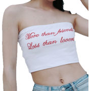 more than friends less than lover vest - Chalecos - $15.99  ~ 13.73€