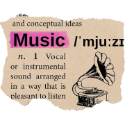 music definition text - 插图用文字 - 