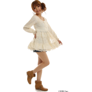 LIZ LISA(リズリサ)異素材ﾜﾝﾋﾟｰｽ - Dresses - ¥5,145  ~ $45.71
