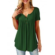 onlypuff Loose Tops Sweaters For Women Batwing Sleeve Casual T-Shirts With Pockets Long Sleeve Tunics Soft & Lightweight - T-shirts - $19.99 