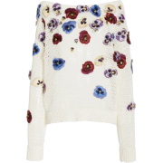 oscar de la renta violets jumper - 套头衫 - 