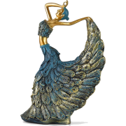 peacock lady statue - Uncategorized - 