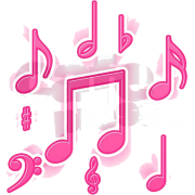 Pink Notes - イラスト - 