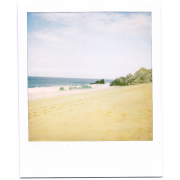 polaroid photo beach - フレーム - 