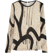 Printed Top,spring,fashion - Uncategorized - $208.00  ~ ¥23,410