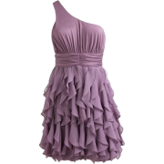 Purple Dress - Dresses - 