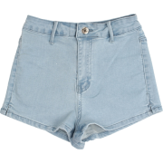 retro washed high waist shorts - Shorts - $25.99 