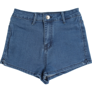 retro washed high waist shorts - Calções - $25.99  ~ 22.32€