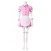 sandybeibei Women's Anime Cosplay Outfit Japanese Apron Maid Lolita Dress Costume - Dresses - $34.99 