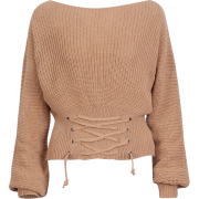 sexy off-the-shoulder sweater - Bolero - $25.99 