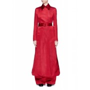 silk coat, long coats, winter - My look - $4,890.00 