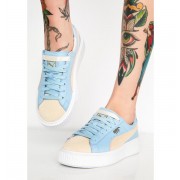 #sneakers #blue #tan #dollskill #puma - My look - 