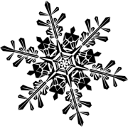 snowflake illustration pixabay - Illustrations - 