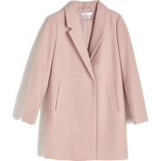 square pink coat reserved - Jacket - coats - £39.99 