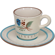 stangle blue daisy tea cup - Items - 