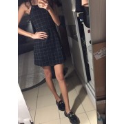 strapless high waist plaid dress - Моя внешность - $27.99  ~ 24.04€