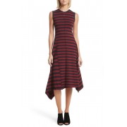 stripe dress, dresses, fall - My时装实拍 - $325.00  ~ ¥2,177.61