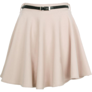 Suknja Skirts Beige - Röcke - 