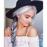 sunhat braid hairdo - Moje fotografije - 