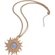 sun necklace - Ogrlice - 