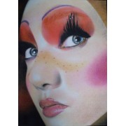 moj crtež clown woman  :) - Ilustracje - 600,00kn  ~ 81.12€