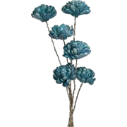 teal flower - Plants - 