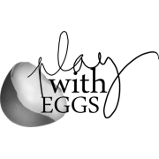 Play With Eggs Black - 插图用文字 - 