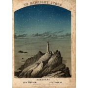 the midnight stars serenade c1868 - Ilustracije - 