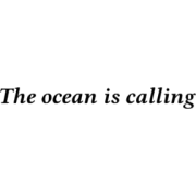 the ocean is calling text - Textos - 