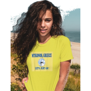 tshirt, greece, vacation, travel - Long sleeves t-shirts - $18.00 