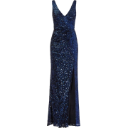 vestido azul brillante - Платья - 