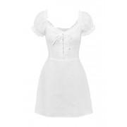 vestido blanco - Obleke - 