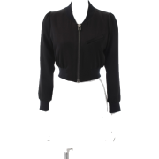 サテンショートブルゾン - Jacket - coats - ¥6,720  ~ £45.38