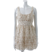フラワーチュールワンピース - Dresses - ¥8,400  ~ £56.72