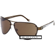MAX MARA SUNGLASSES AUTHENTIC UNISEX AVIATOR BROWN- DARK BROWN MM 1009/S NT2PO - Sunglasses - $176.00 