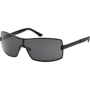 MAX MARA SUNGLASSES MEN BLACK Frame SMOKE Lens MM 919/S 65Z ON - Sunglasses - $307.00 