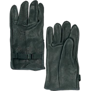 Rothco Black Leather Gloves - Gloves - $12.95 