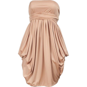 Dresses Beige - sukienki - 