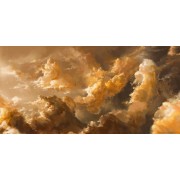 yellow clouds art - Illustrazioni - 