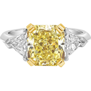 yellow diamond - Pierścionki - $57.00  ~ 48.96€