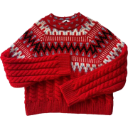 zara fair isle jumper - Puloveri - 