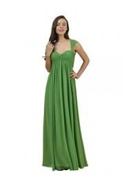 Alicepub Empire Bridesmaid Dress Long Formal Evening Prom Gown for Women - My look - $139.99 